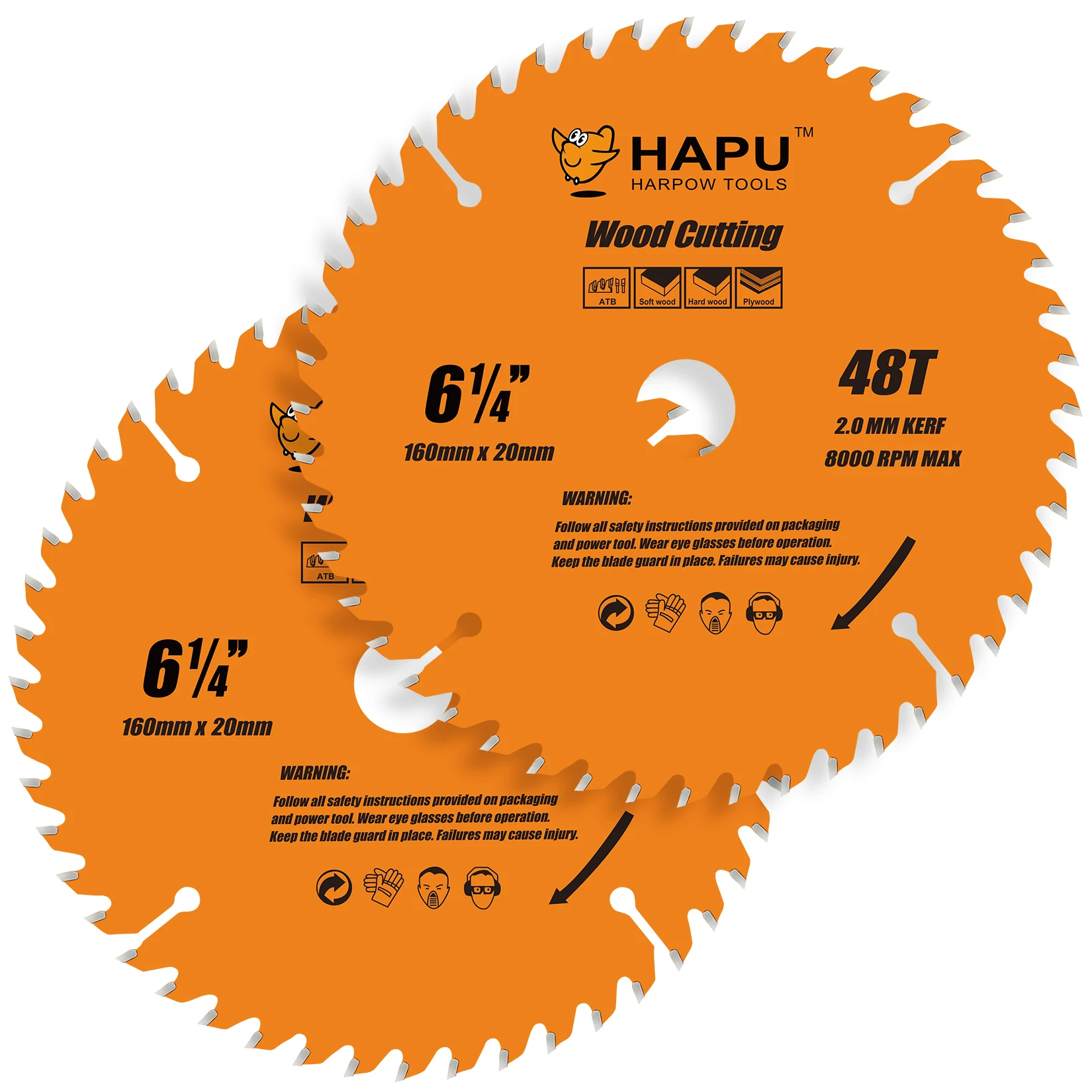 Hapu 6-1/4Inch 48-T…