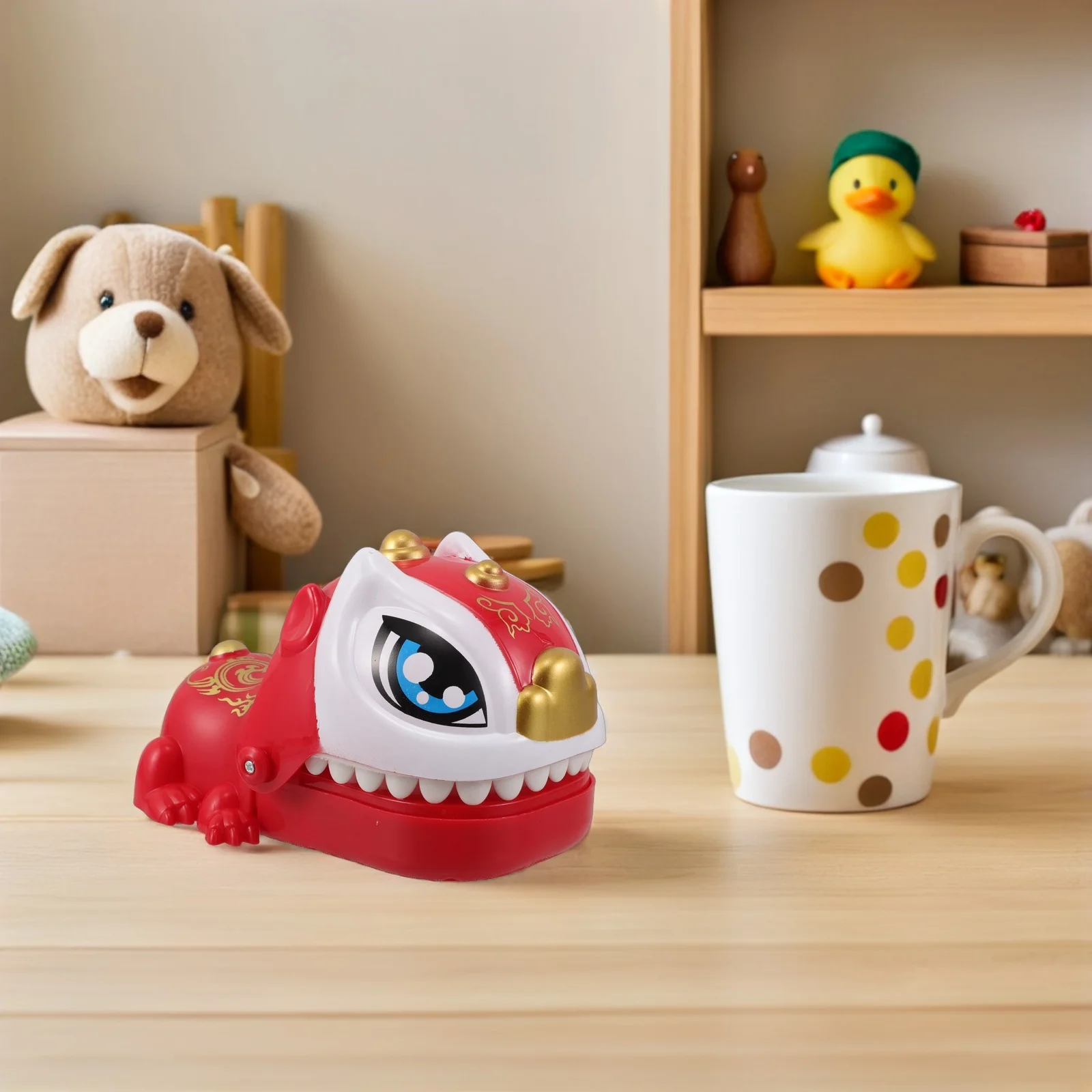 Bite Finger Game for Kids Party Plank Toy Family Social Game Teeth Prank Portable Interactive Design Safe Bite