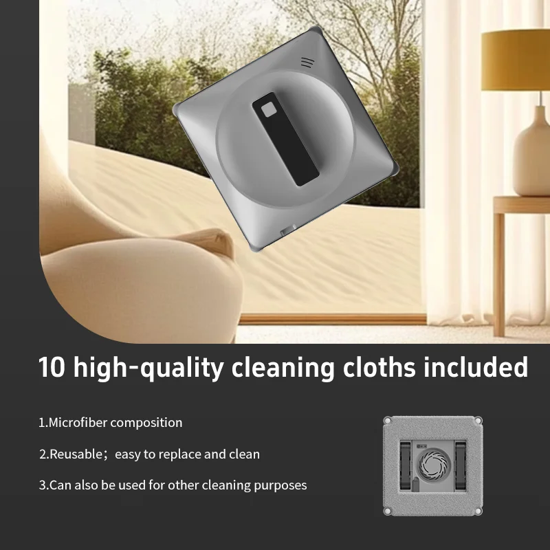 Window-cleaning robot, intelligent window glass cleaning machine, electric glass remote control, automatic window cleaning