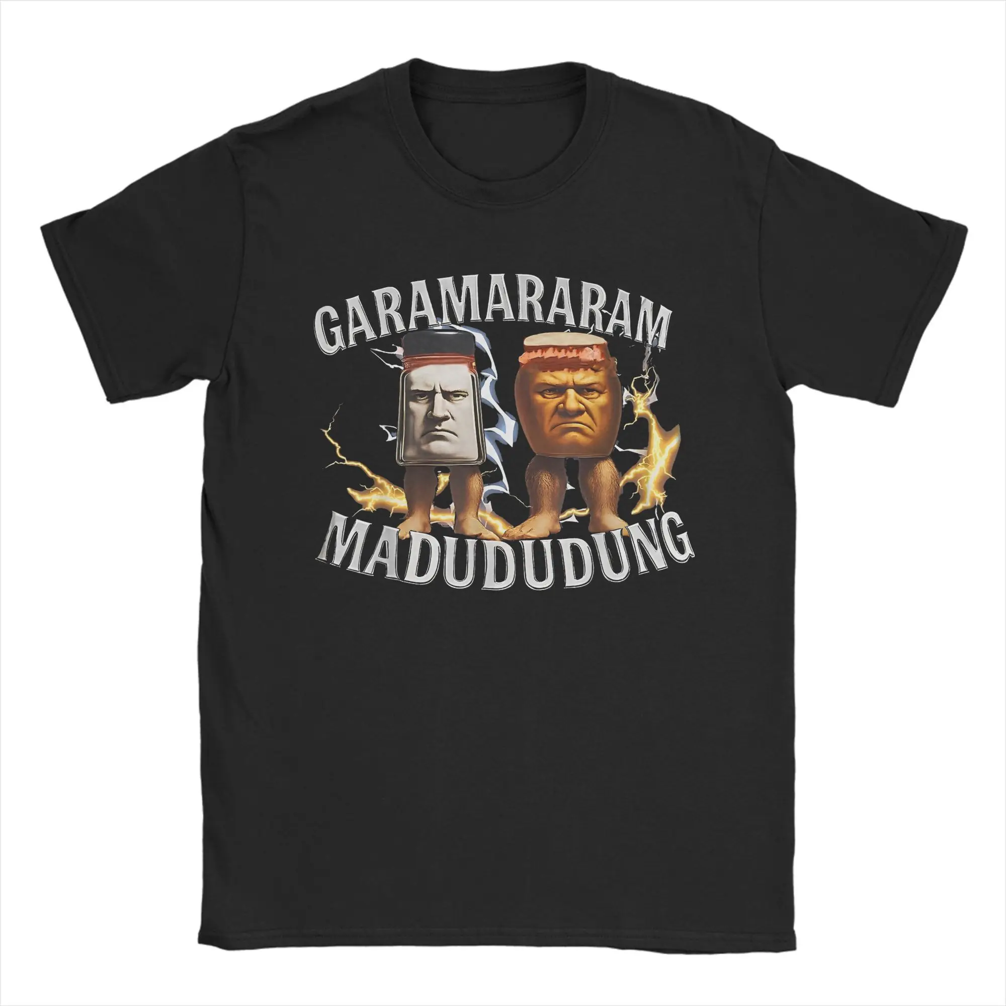 

Удивительная мужская футболка Garamararam Madudung Takdung Dung с круглым воротником, футболка Brainrot Meme с короткими рукавами, топы