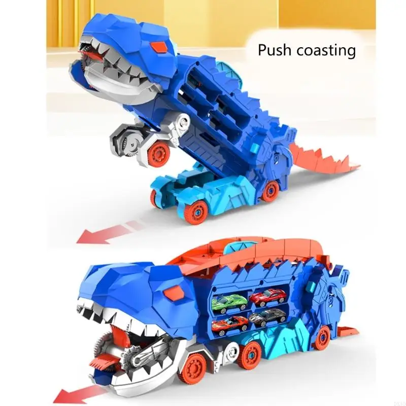 DXAD Creative Dinosaur Car Adventure Toy Home Accessory Portable for Children Engaging Swallowing Mechanism