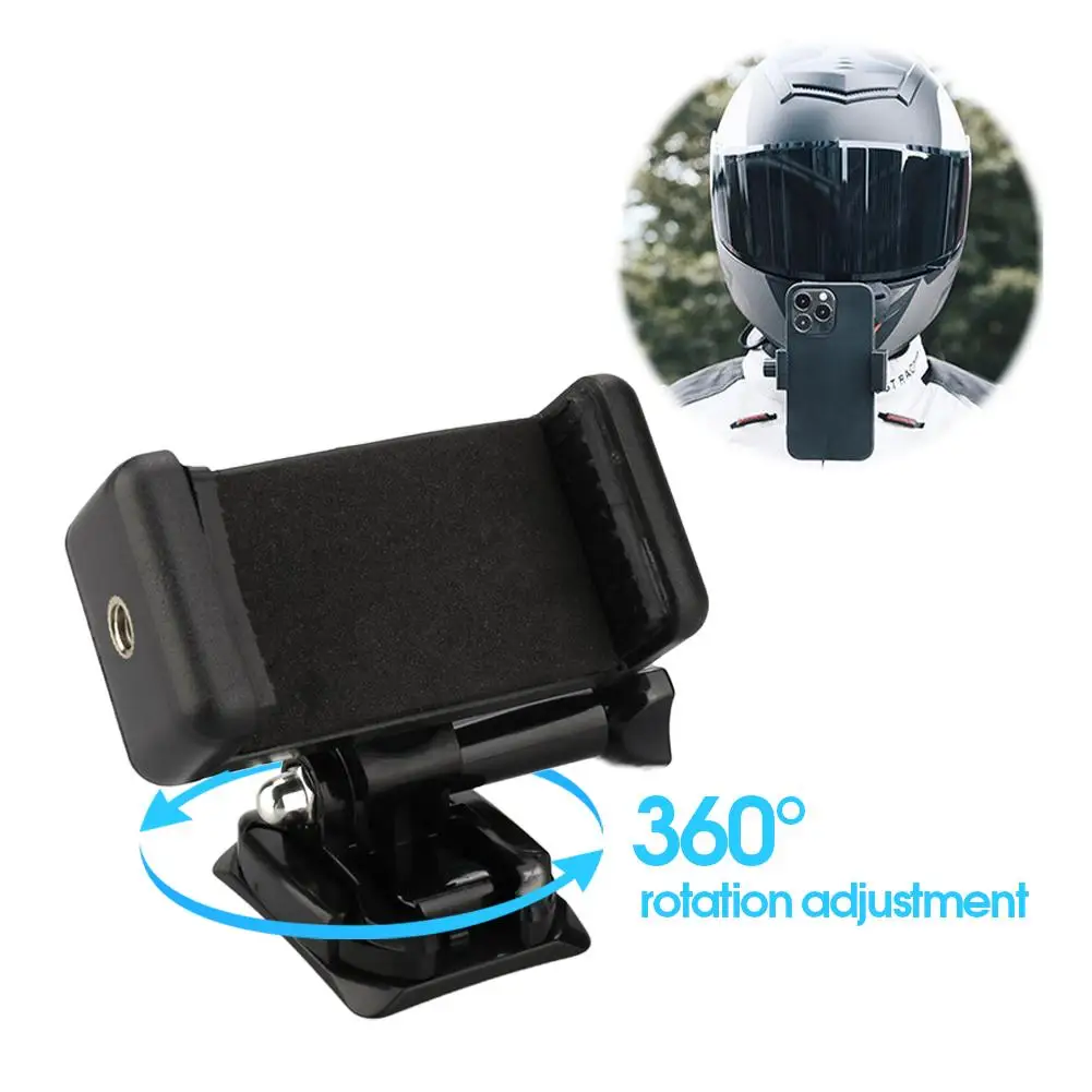 

Кронштейн для шлема для езды на мотоцикле, аксессуары для фиксированной спортивной камеры для стрельбы