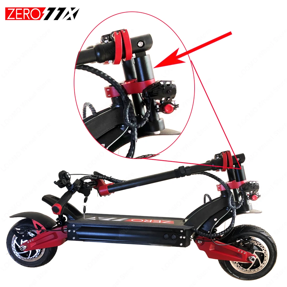 Original Zero 11X Electric Scooter Folding Al Rod Part Suit for Zero 11X Electric Scooter Official Zero Accesories