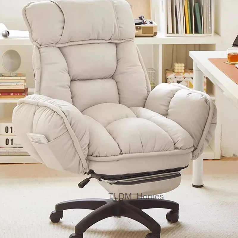 Lazy Study Office Chair Computer Arm Comfortable Nordic Relaxing Reading Office Chair Student Sillas De Oficina Home Furniture