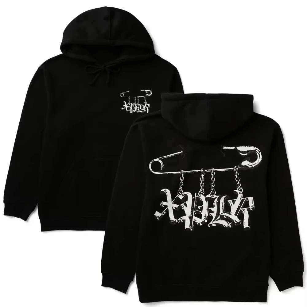 2026XPLR Sam and Colby Punk Pin Merch Hoodies Unisex Hooded Sweatshirt Casual Clothing