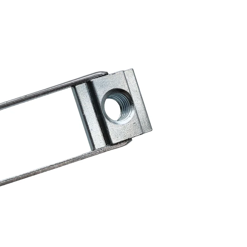 200p T-Nut-Gleitmutter M4 M5 M6 M8 Kohlenstoffstahl EU-Standard Vierkantmuttern Anschluss für 2020 3030 Aluminium-Strangpressprofil 40 – Detail 5