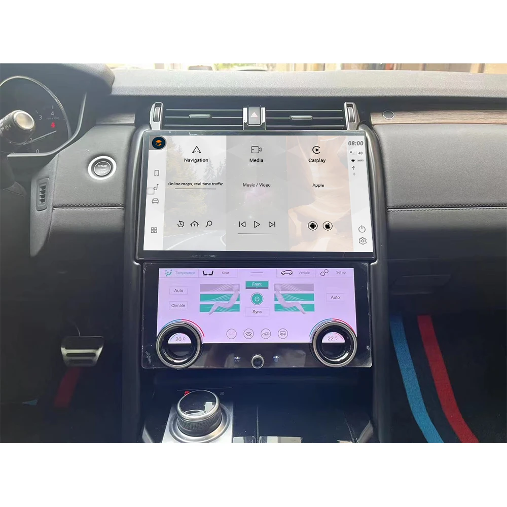 The lastest Android Radio For Land Rover Discovery 5 LR5 L462 GPS Navigation Car Auto Stereo Head Unit Multimedia Player 4G Wifi