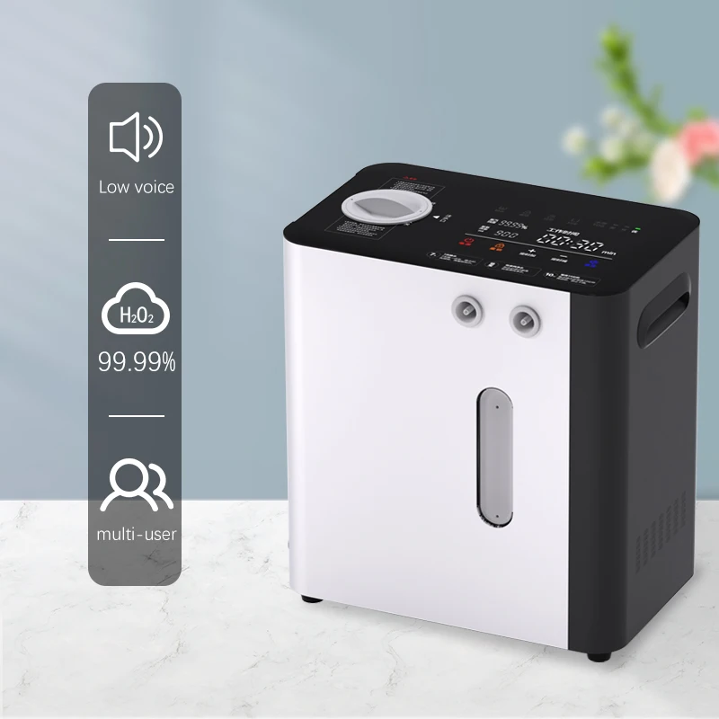Lixes 900ml/min PEM Electrolyzer Hydrogen Inhaler Machine 200W Power 10.5KG Weight Gas Generation Equipment Hydrogen Generator