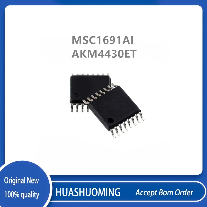 10Pcs/Lot MSC1691AI  MSC169 MSC1691 MSC1691AI AKM4430ET AKM4430 TSSOP16