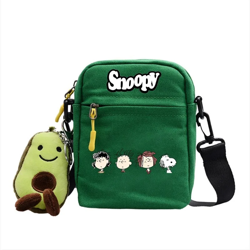 Snoopy Crossbody Bags for Ladies Kawaii Purses Phone Case Peanuts Kawaii Shoulder Bags for Women Coin Pouch Cartoon Cute Wallet