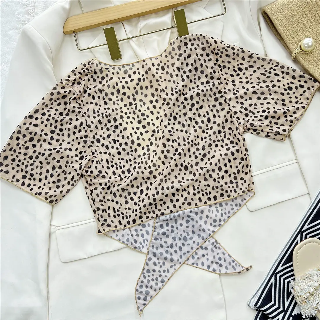 S - XXL, Bikini mit Leopardenmuster, hoher Bund, Damen-Badeanzug, dreiteiliges Bikini-Set, Badebekleidung, Badeanzug, Modell V2805SW. – Detail 25