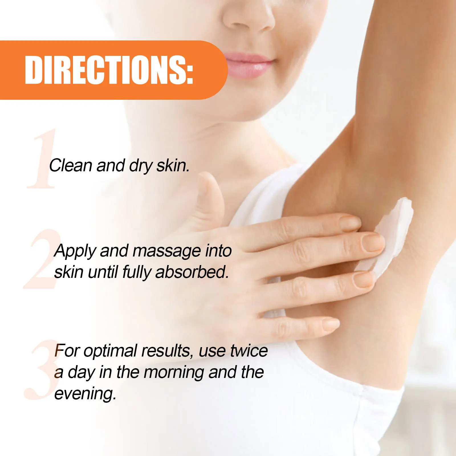 Armpit Whitening Cream Brighten Elbow Knees Joint Bleaching Underarm Fade Hyperpigmentation Melanin Removal Snow Bleach Cream image 6