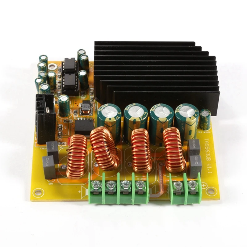 2X300W Amplifier Board Module Dual Channel TAS5630 With AD827 Preamp Class D Digital HIFI High Power Module Durable Easy To Use