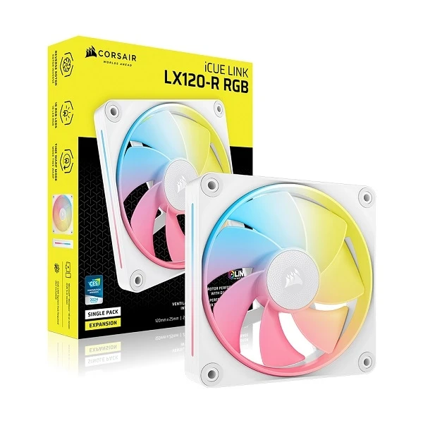 Circair iCUE LINK LX120-R RGB Reverse (White)