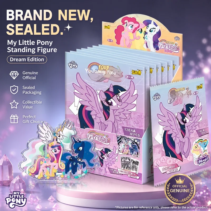 Kayou My Little Pony Acrylic Stand Authentic Wobble Structure First Wave Full Box Friendship Magic Collection Display Ornament