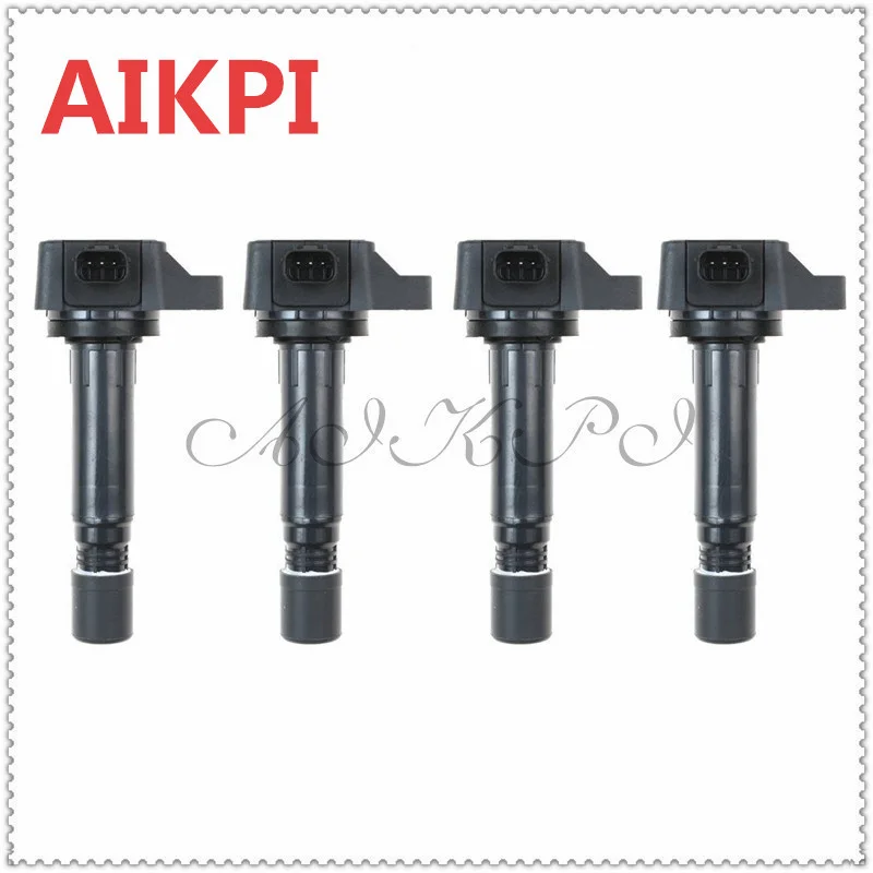 

4pcs New Ignition Coil 30520-RNA-A01 099700-101 For Honda Civic 2006-2011 1.8L UF582 C1580 UF-582 30520 RNA A01 30520RNAA01