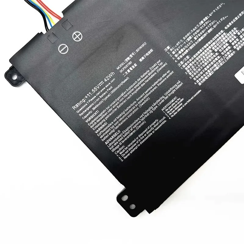 ل ASUS E410M E410K L410M E510M E510K B31N1912 بطارية الكمبيوتر المحمول تعطي لوحة الماوس