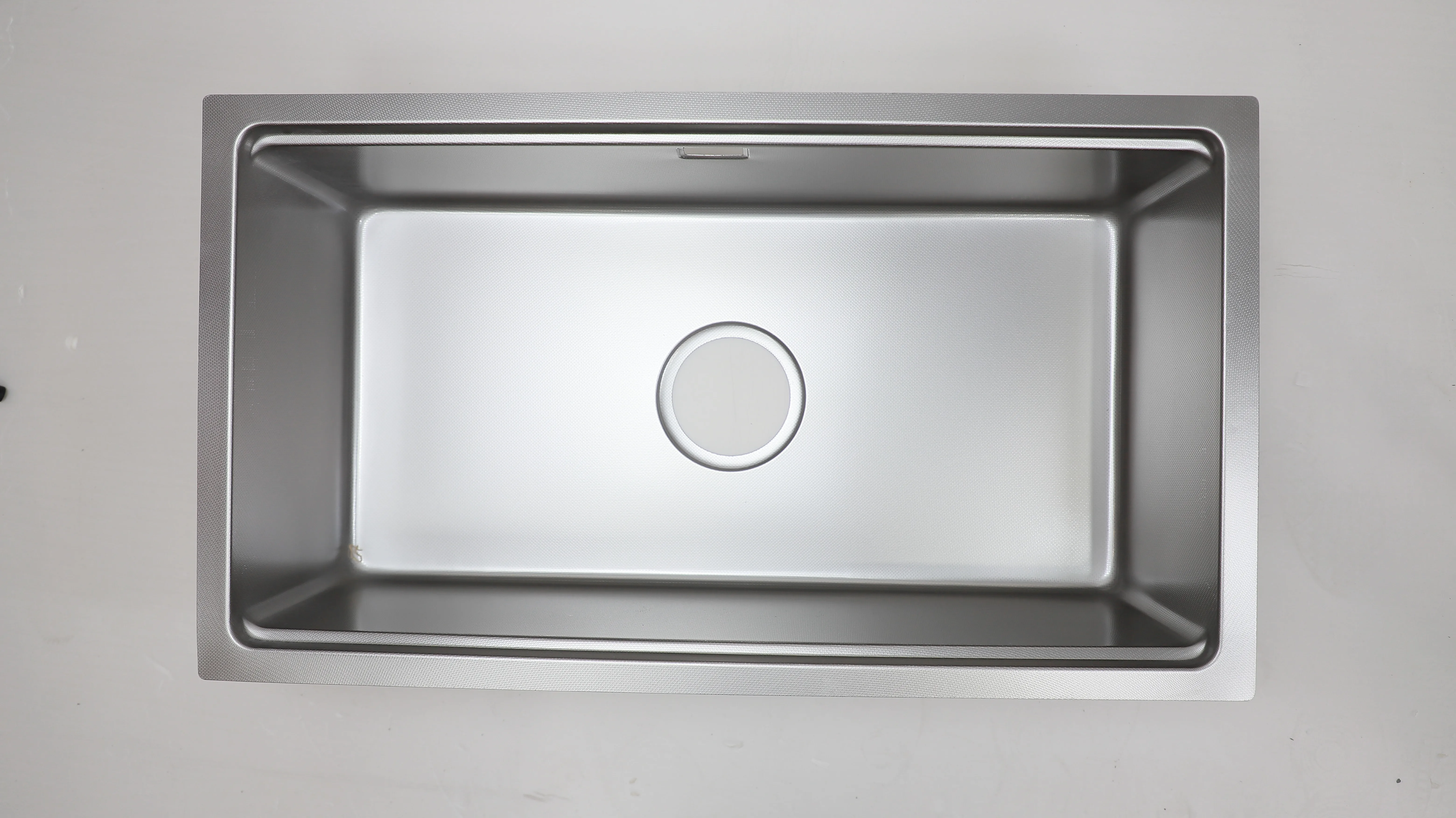 Modern 304 Stainless Steel Single Bowl Kitchen Sink Multifunction Undermount Without Faucet 304 Stainless Steel Kitchen Sink
