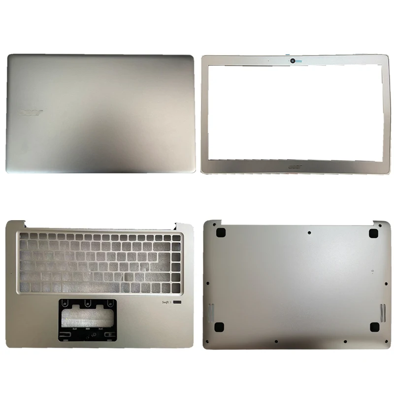 New lcd back cover for laptop/front frame/hand rest/bottom cover for acer swift3 14 swif 3 SF314-51 51g