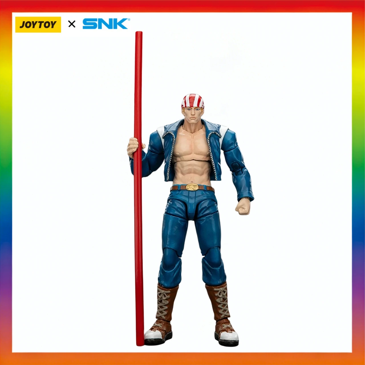 

Original JOYTOY KOF'98UM'97 Special TeamBilly Kane Scale1/18 Animation Figures Model Toys Gift Collection