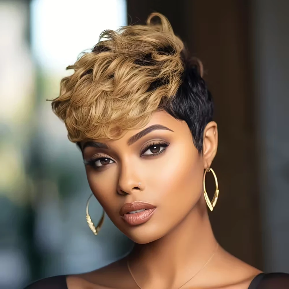 Blonde Ombre Short … - image