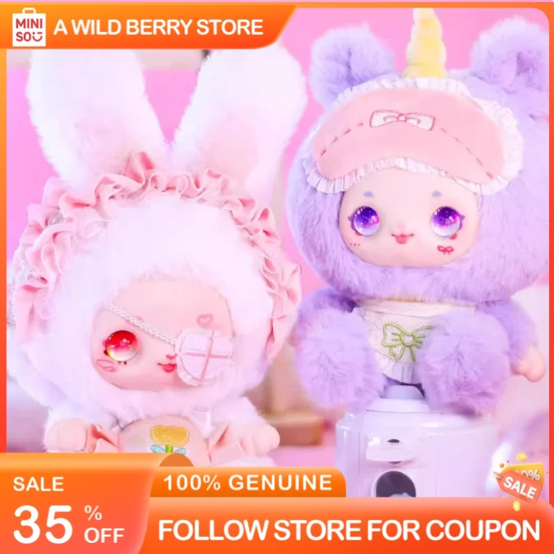 

Kimmon Official Plush Doll Blind Box Series 1 2 Cute Rabbit Stuffed Animal Toy For Kids Girls Birthday Gift Collectible