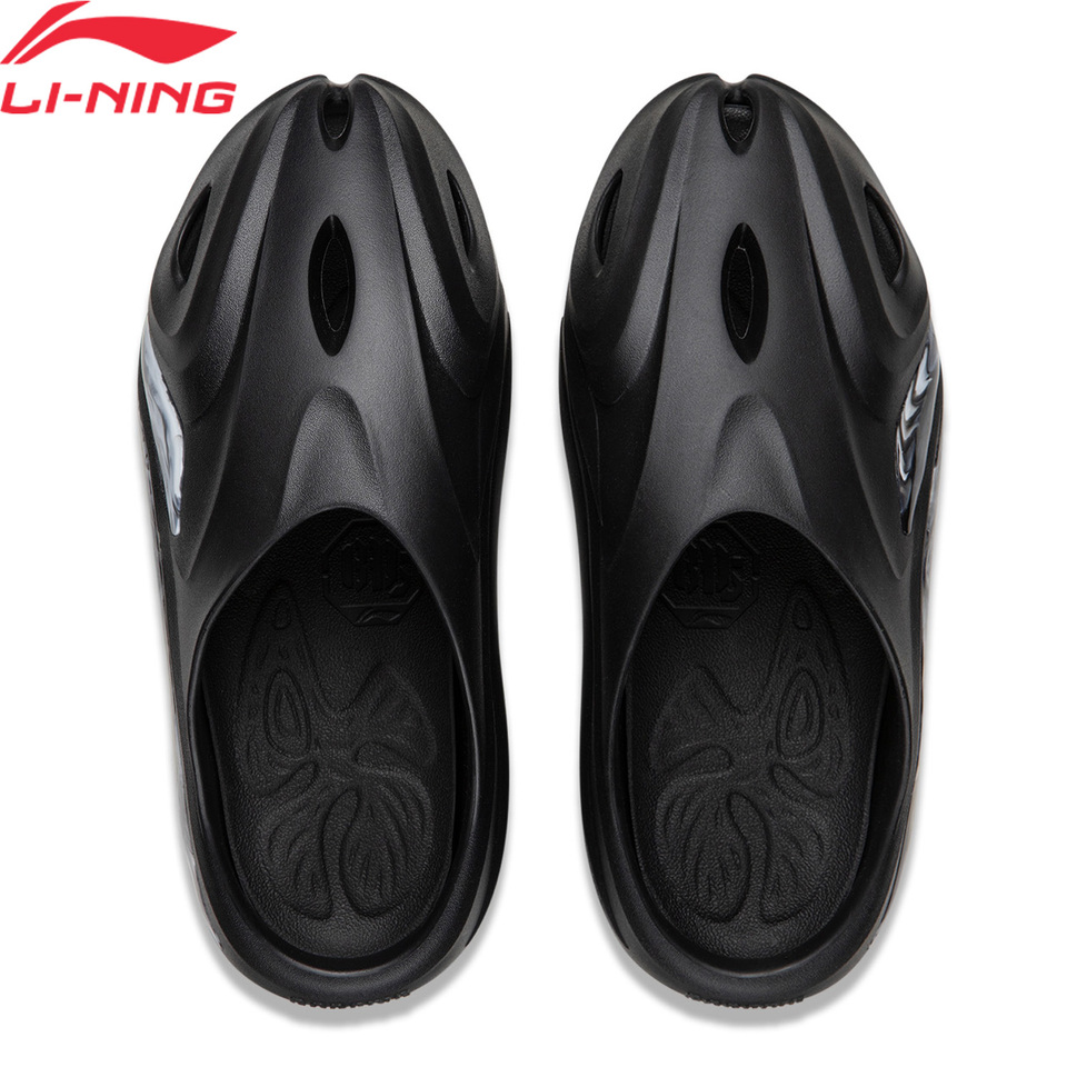  Li-Ning Men's BAD5 DOOM CROC Outdoor Slippers Lightweight Comfortable LiNing Fashionable Sandals ABTW005 