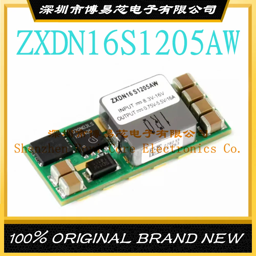 

ZXDN16S1205AW 12 to 5V 16A input 8.36-16V output adjustable 0.75-5.5V Both new and second-hand are in stock