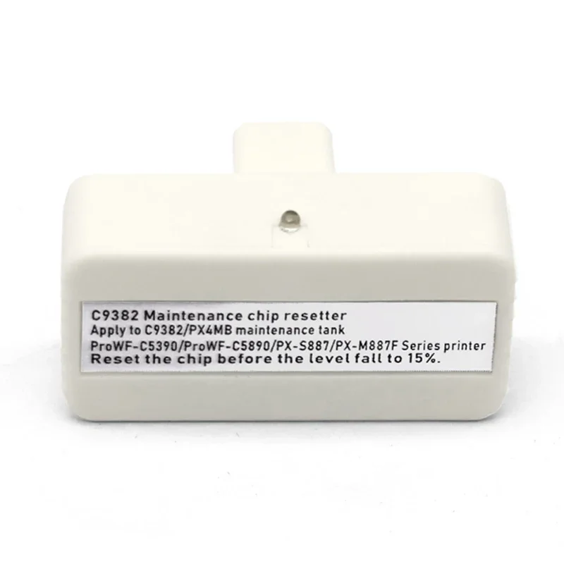 1PCS C9382 PX4MB Maintenance Box chip resetter Compatible For Epson WF-C5310 WF-C5810 WF-C5390 WF-C5890 WF-C5390a WF-C5890a