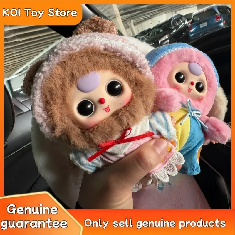 New Genuine Baby Three Sweet Dream 100% Plush Blind Box Cute Doll Ornament Baby Three Pendant Mystery Box Birthday Girl Gift