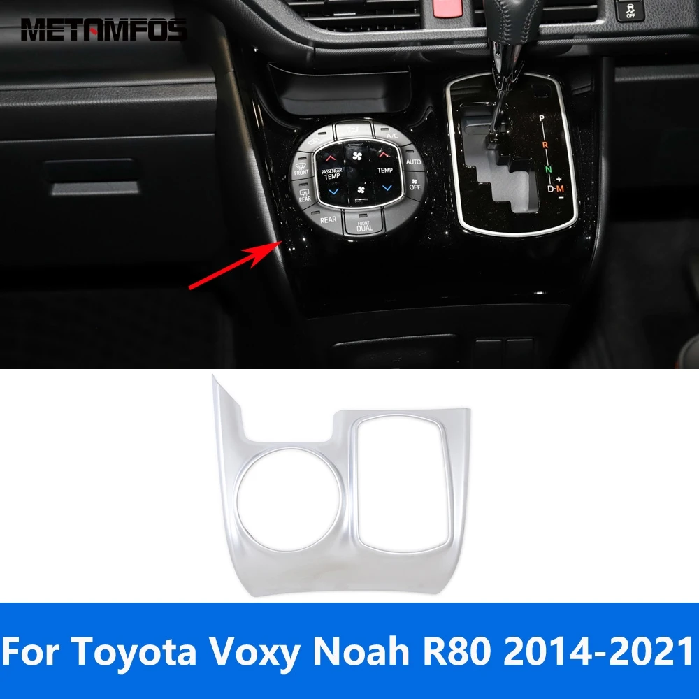 

Center Console Gear Shift Box Panel Cover Trim For Toyota Voxy Noah R80 2014-2020 2021 Matte Interior Accessories Car Styling