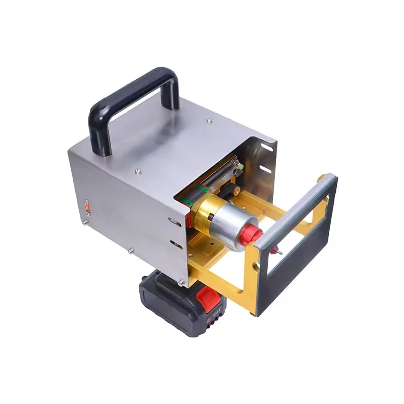 Car VIN Number Handheld Dot Pin Engraving Machine Steel Nameplate Vin Chassis Number Dot Peen Metal Engraving Machinery Marking