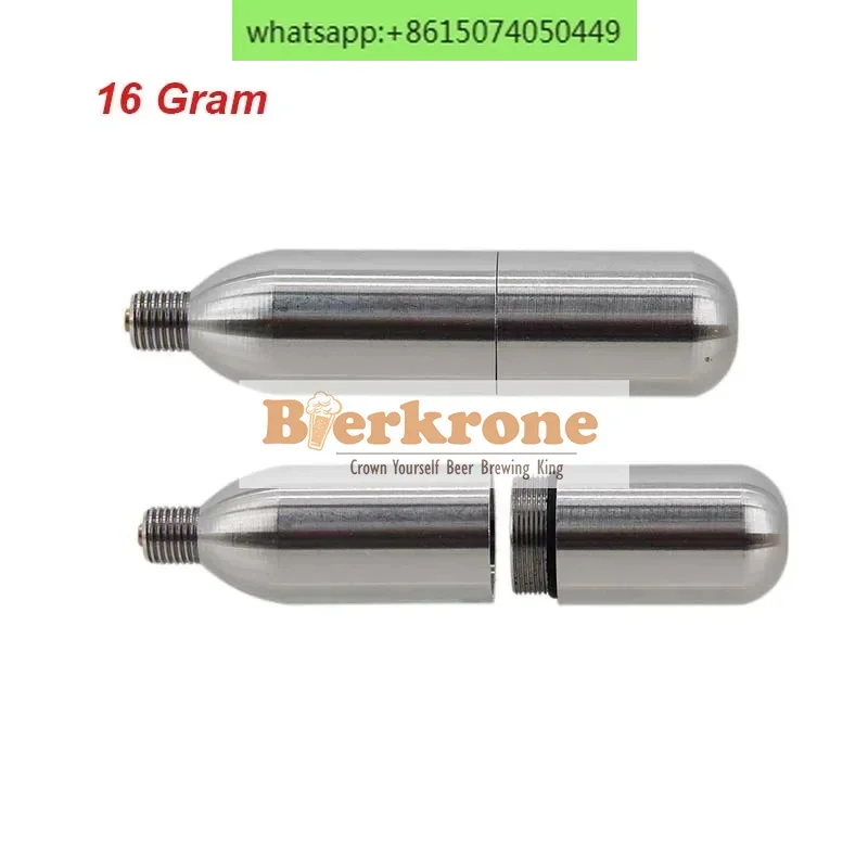 

Craft C02 Recirculating Inflatable Small Steel Bottle 3/8-24UNF CO2 Rechargeable Gas Bottle Aquatic Fish Farming