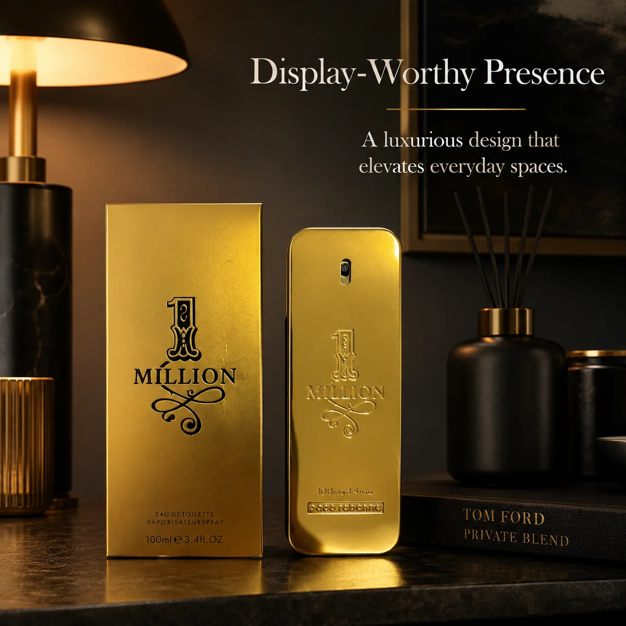 Toilette - Long Lasting Designer Fragrance for Men with Mandarin, Cinnamon & Amber - Luxury Men's Perfume Spray view 7