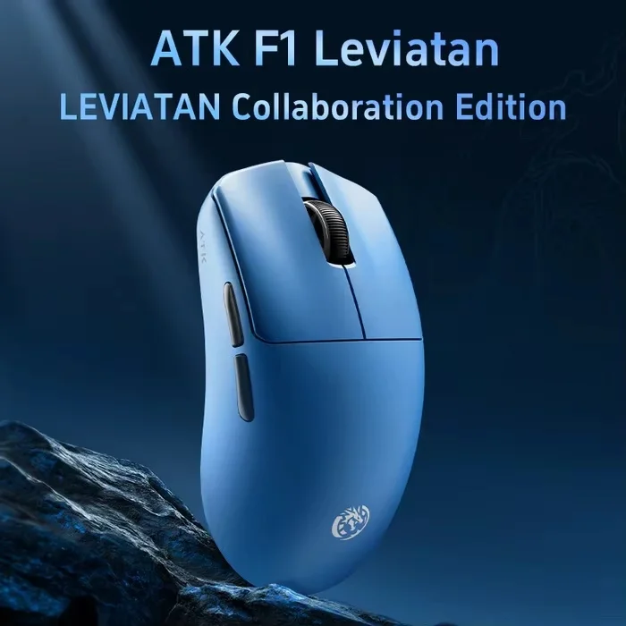 ATK Blazing Sky F1 Leviatan Mouse Dual Mode Wireles Accessory laptop Mouse 8K Polling Rate Lightweight Office Game Mice Custom