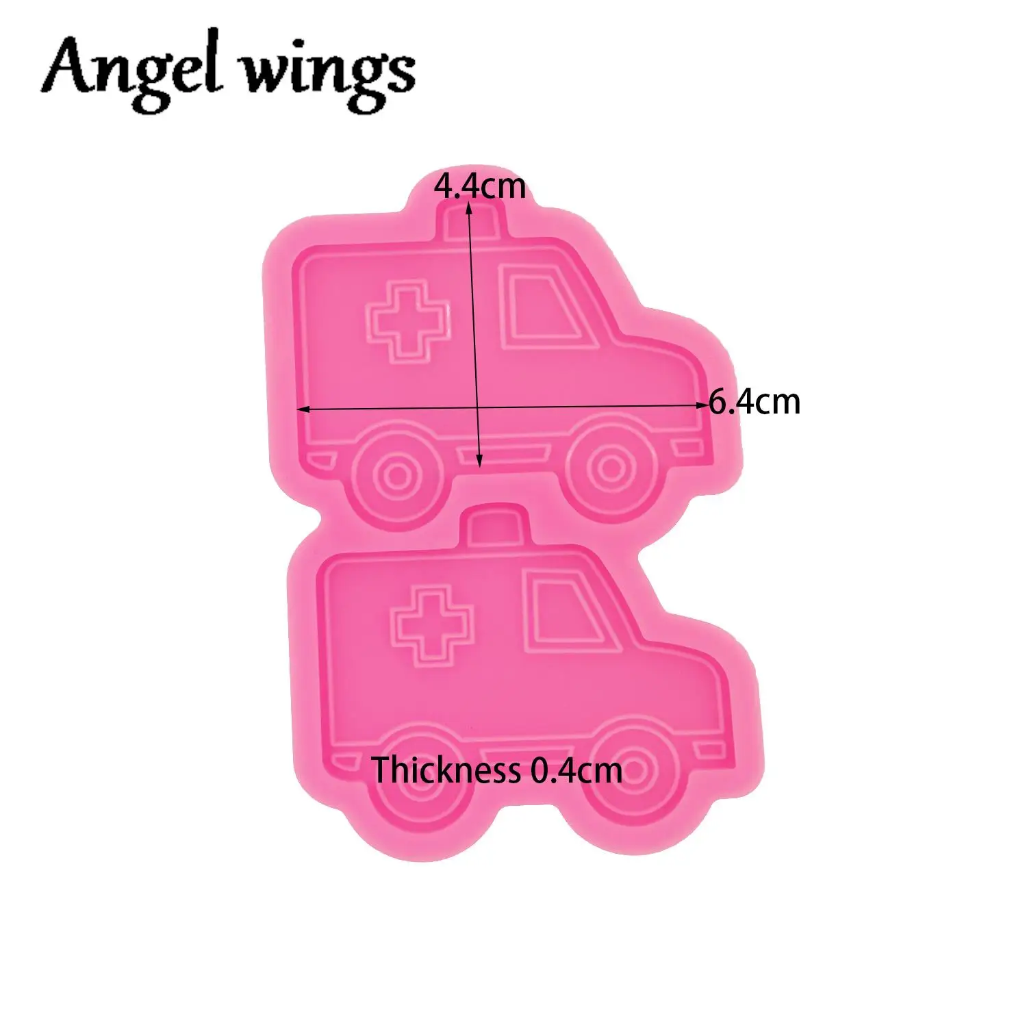 DY1611 Ambulance, Band Aid, Medicine Bottle, Lung and Kidney Badge Reel Mold Resin Molds Crafts Epoxy, Chocolate Moulds