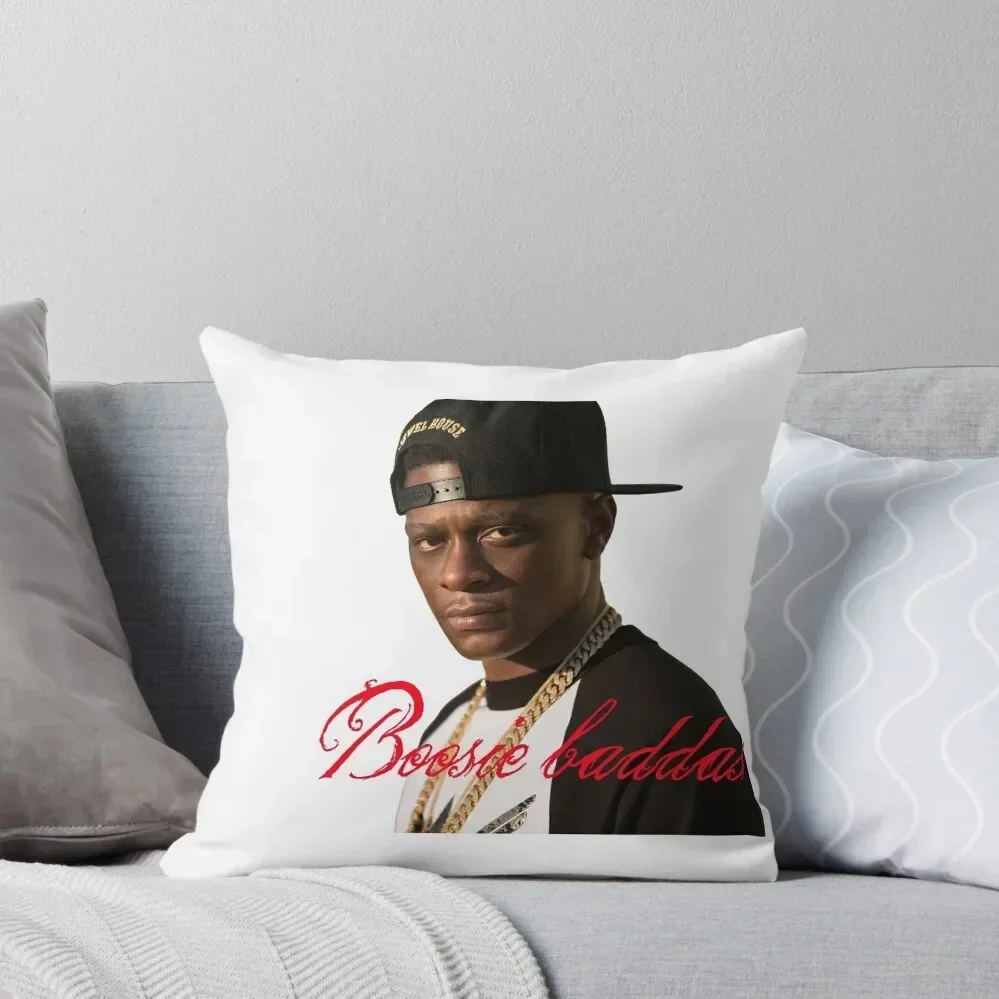 Boosie Badazz - Sticker Throw Pillow Christmas Pillows luxury throw pillow covers christmas supplies pillow