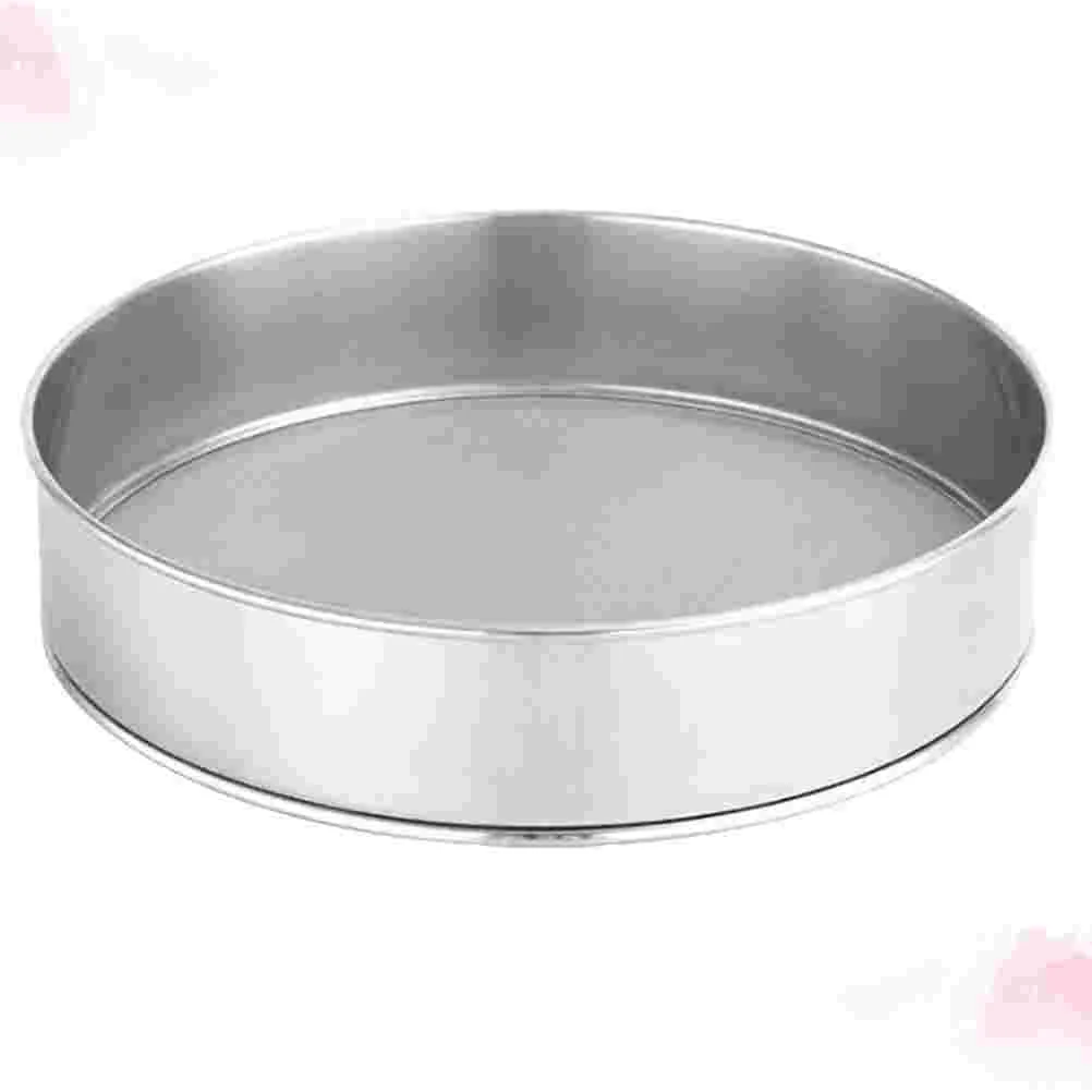 Mesh Strainer Flour Sieve Sifting Handheld Cake Baking Filter Sifter Powdered Sugar Net
