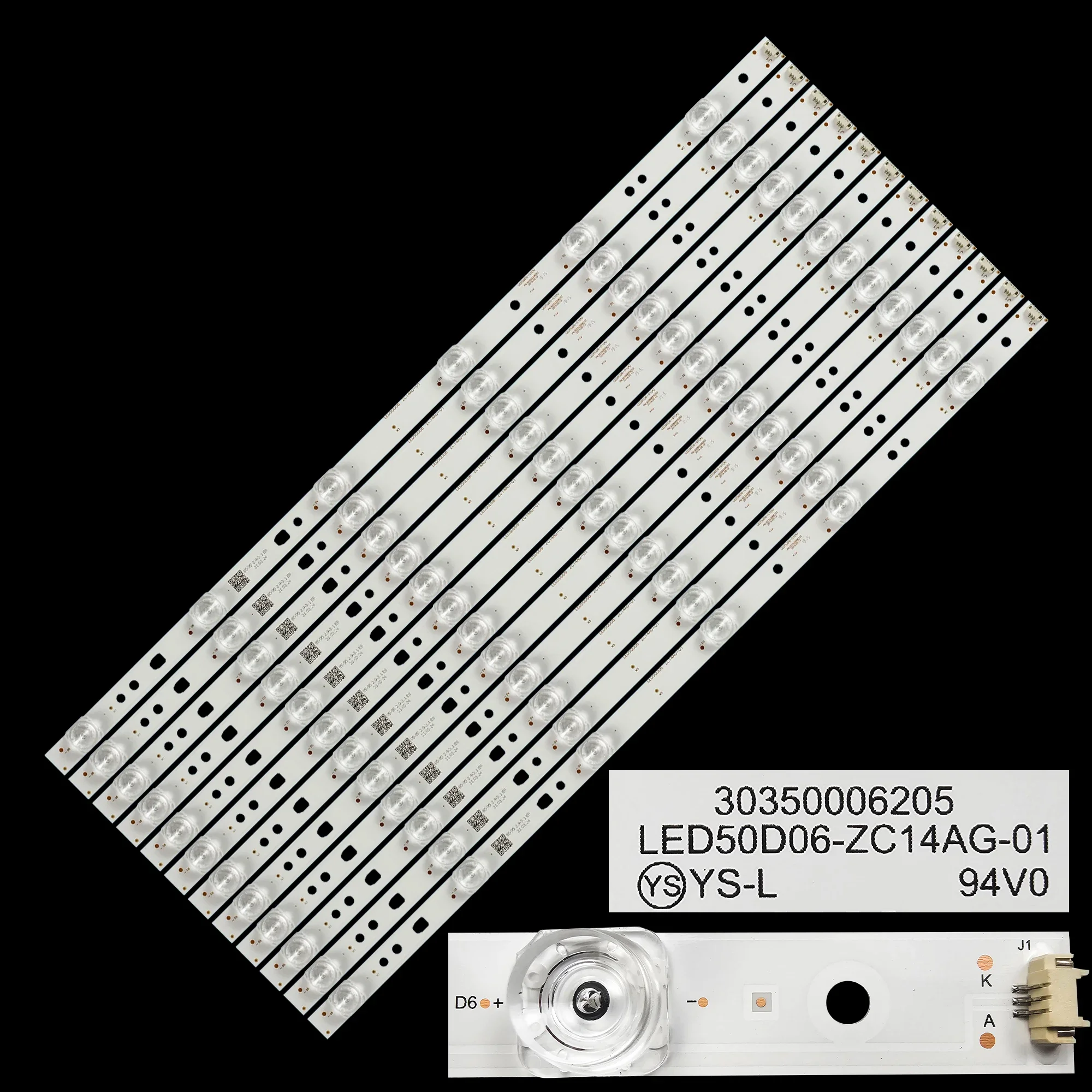 LED Strip For LT-50MU460 50LEX-5027/FT2C LE50K5500TF 50E3500A LT-50M650 LT-50EM76 F50S3803 STV-50LED13 PLDED5068A-E A1508