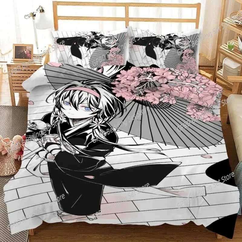 Bungo Stray Dogs 3D NEW Duvet Cover Pillowcase Bedding Set Adult Boy Girl Bedroom Decoration Children Single Double Large 3