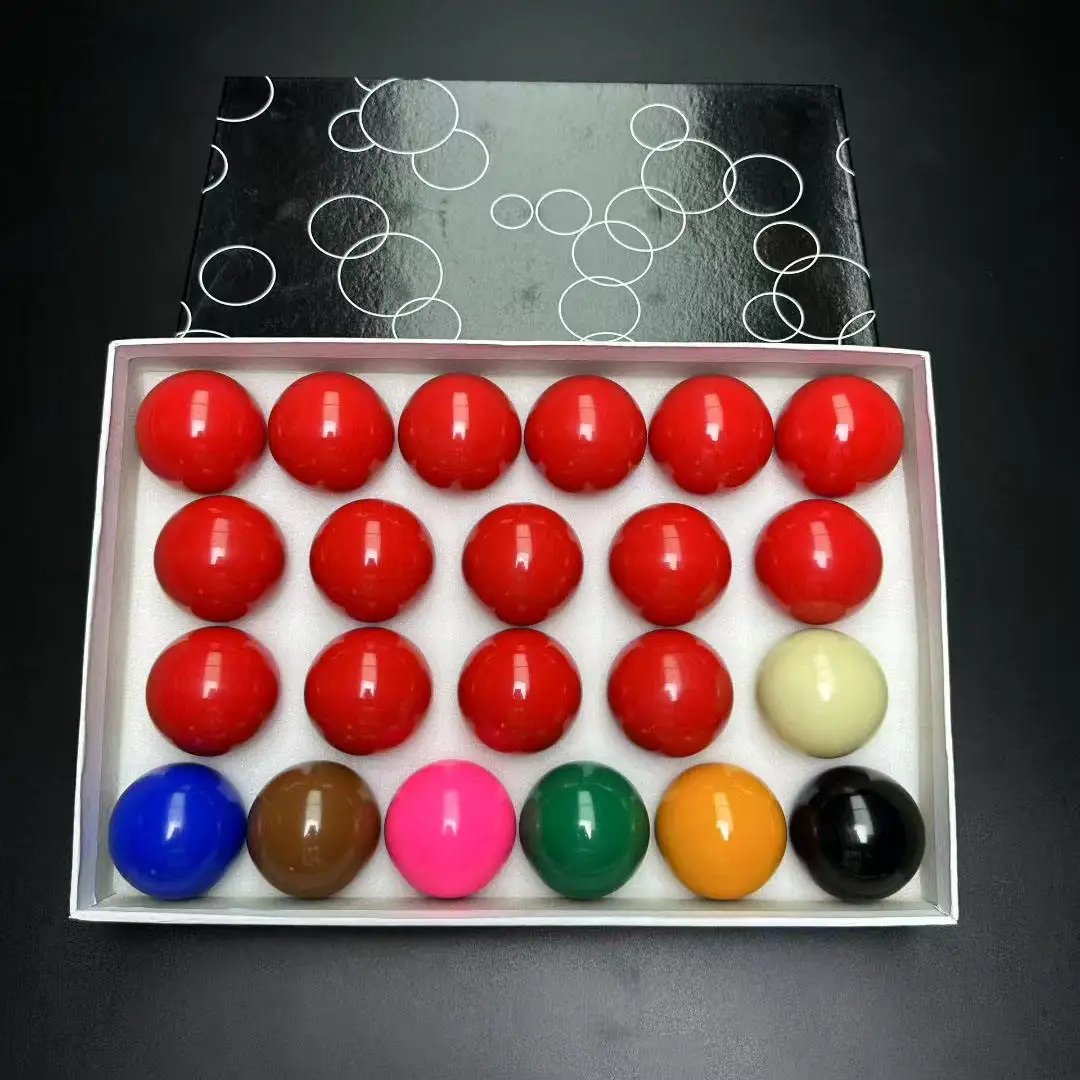 

Экономичный 52,5 мм (2-1/16 дюйма) полимерный бильярдный шар для снукера, 22 шт./кор., комплект бильярдных шаров