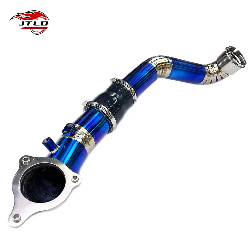 

JTLD Титановый сплав синего цвета для BMW F2X/F3X F Series B58 Титановые зарядные трубы