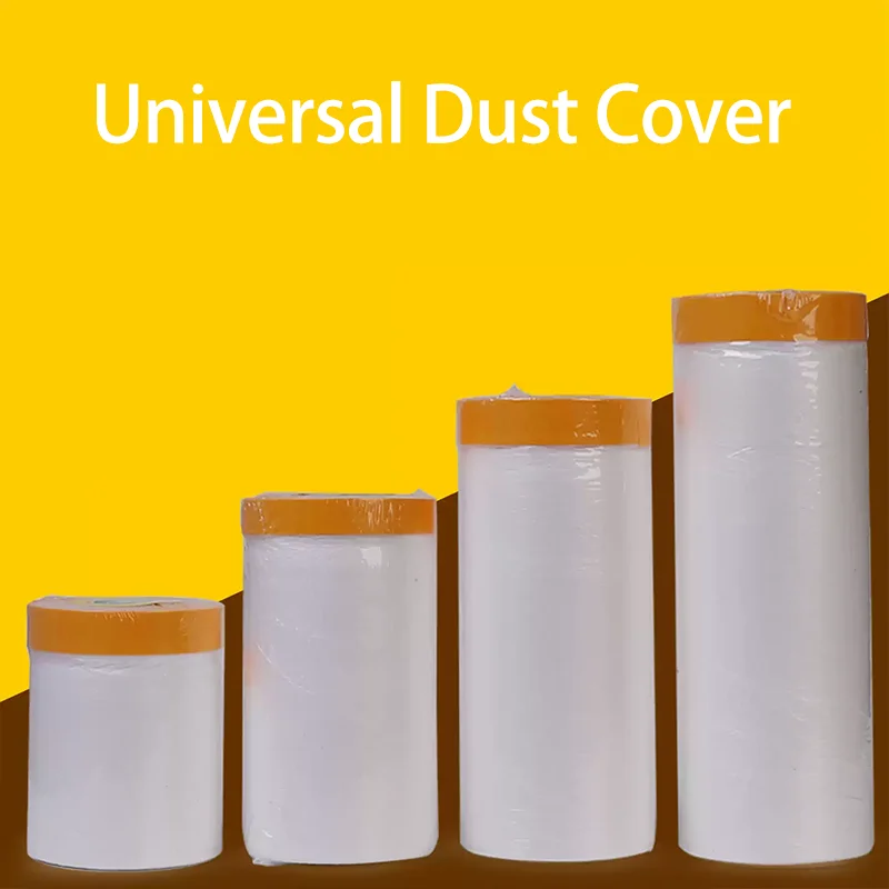 

Household Dust Cover, Dust Protection Film, One-Time Use Transparent Protective Sheet for Furniture During Renovation