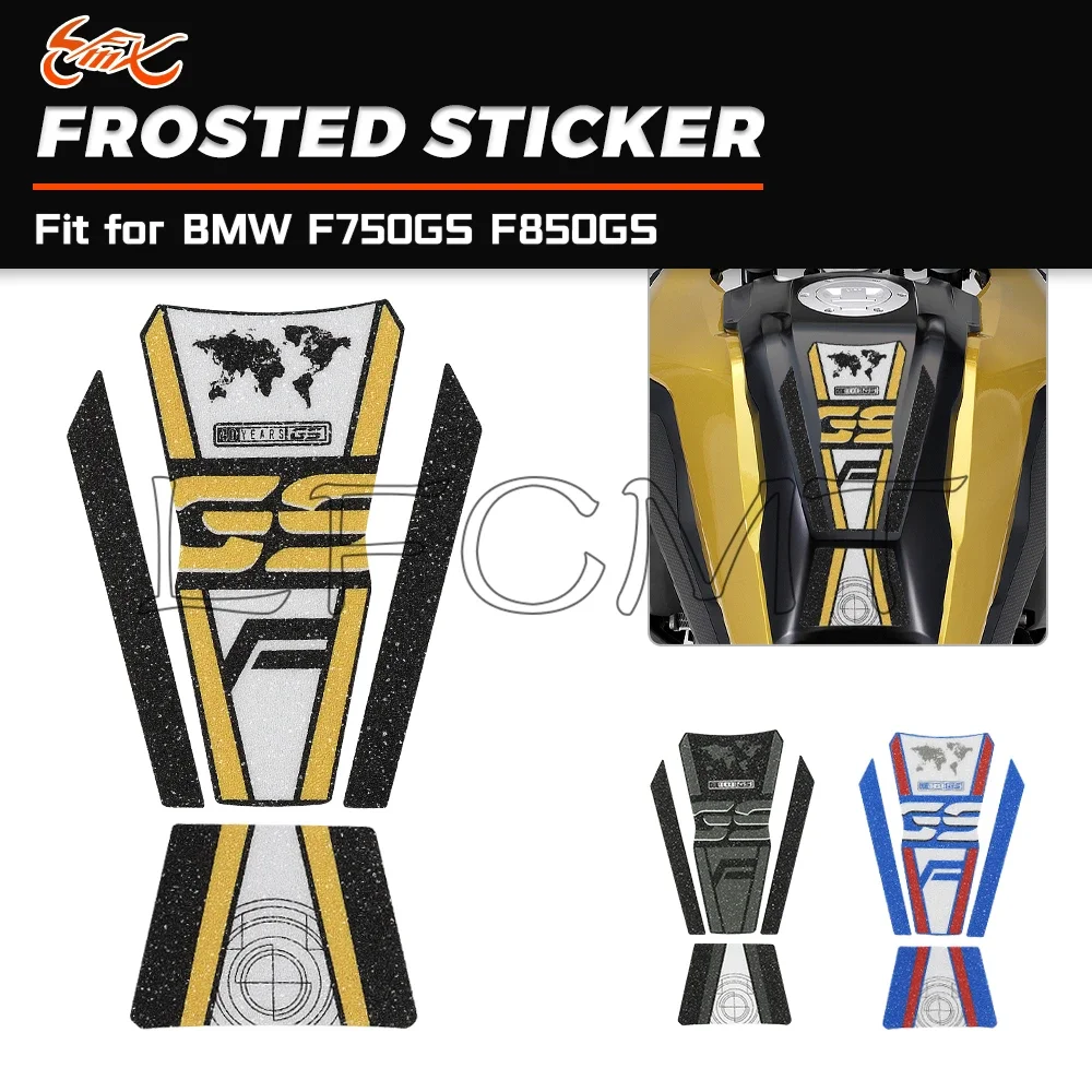 

Motorcycle Tank Pad Protector Sticker Frosted Tankpad Decals Fit for BMW F750GS 2018-2024 F850GS 2020-2024 F 850 750 GS 40 Years