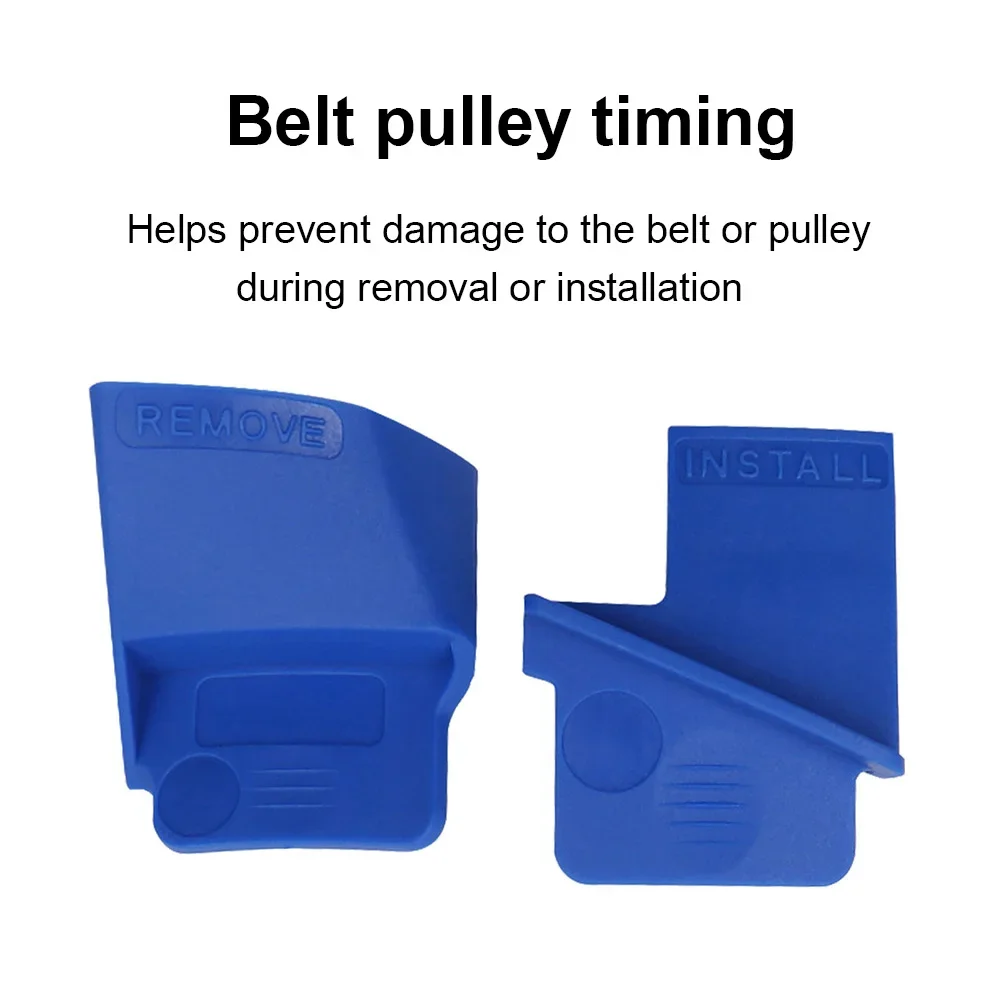 2pcs Portable Stretch Belt Installer Remover Car Gadgets Stretch Auxiliary Auto Ribbed Drive Belt Remover Accessories
