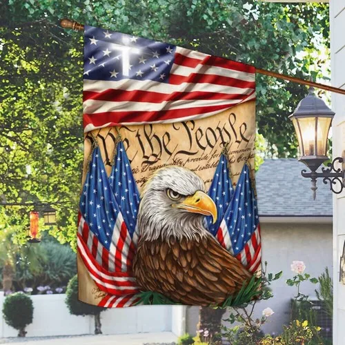 Eagle Independence Day We The People Patriotic Flag Graden Flag XXH LLP LLX uui