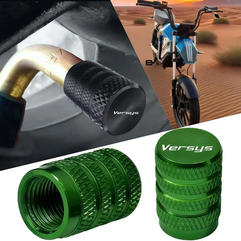 For Kawasaki Versys650 Versys1000 All years Versys300X 2023 Motorcycle aluminum alloy valve valve cap accessories