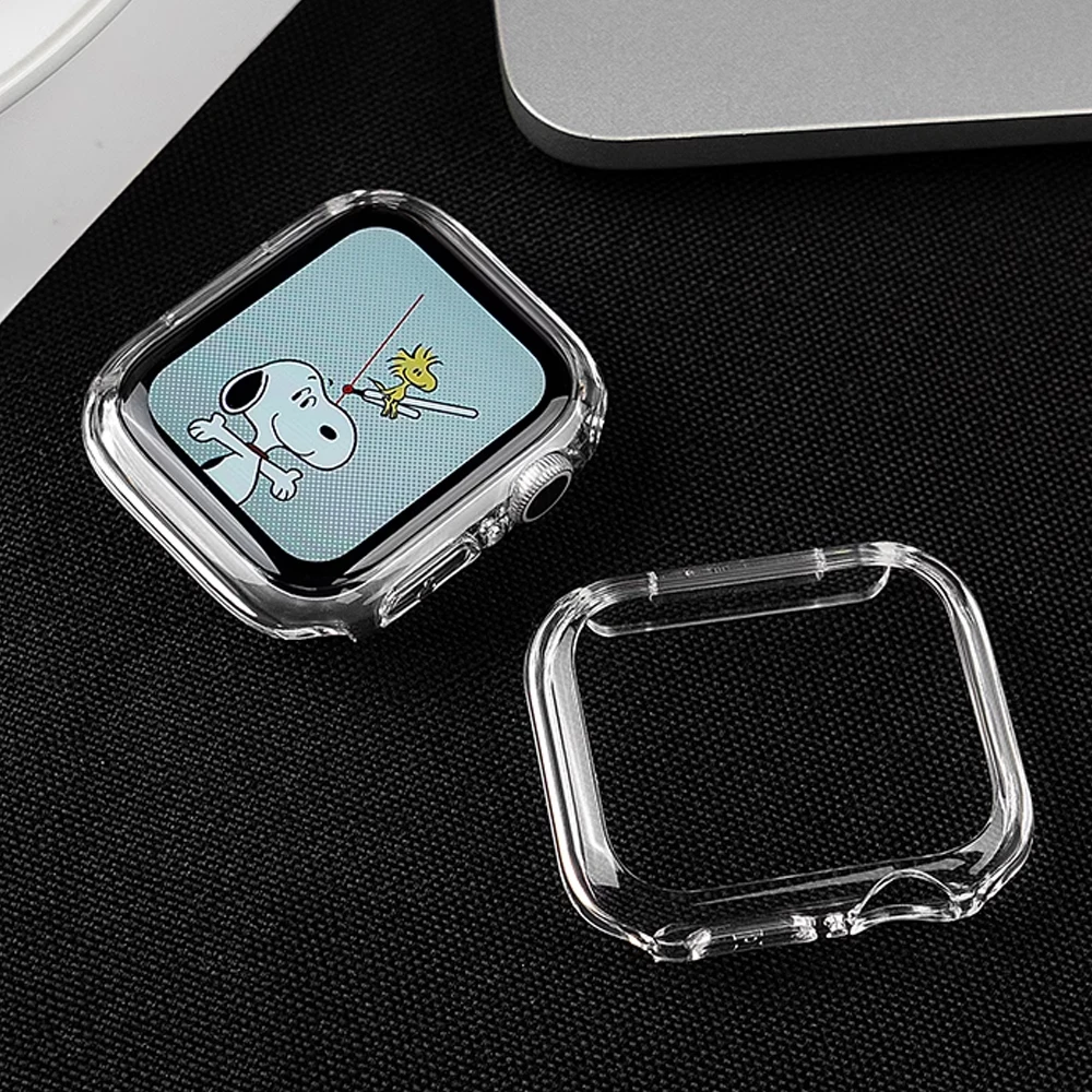 Cover For Apple Watch Case Series 10 46mm 42mm Smart watch Accessories Screen Protector PC bumper Frame Shell iWatch Protective