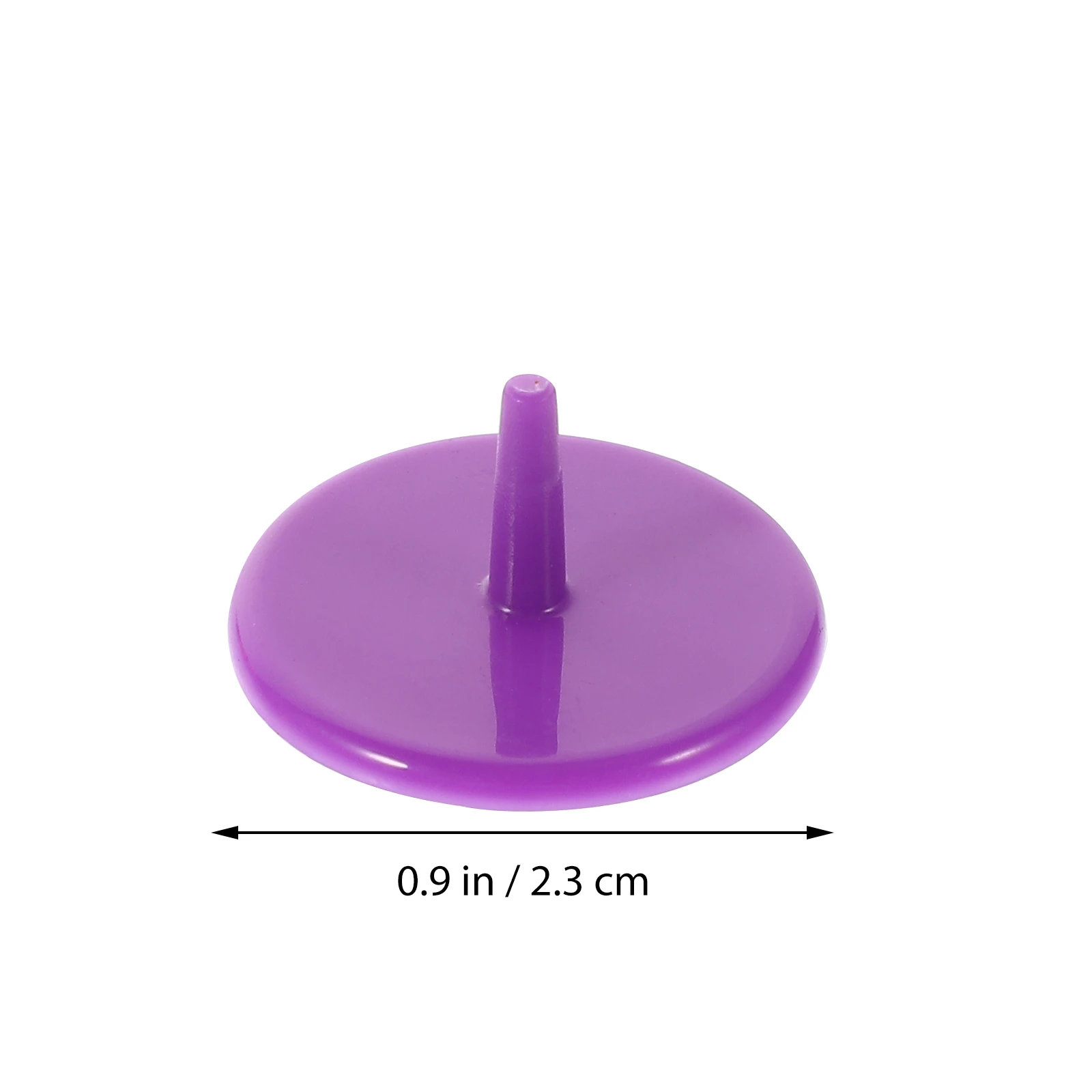 

100Pcs Golf Ball Markers Wear-Resistant Long-Lasting Smooth Surface Marker Tools for Stable Ball Trajectory and Easy Use