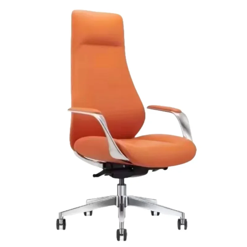 Leather Office Chair, High-grade Computer Chair, Modern Minimalist Style Office Equipments, Height Adjustable